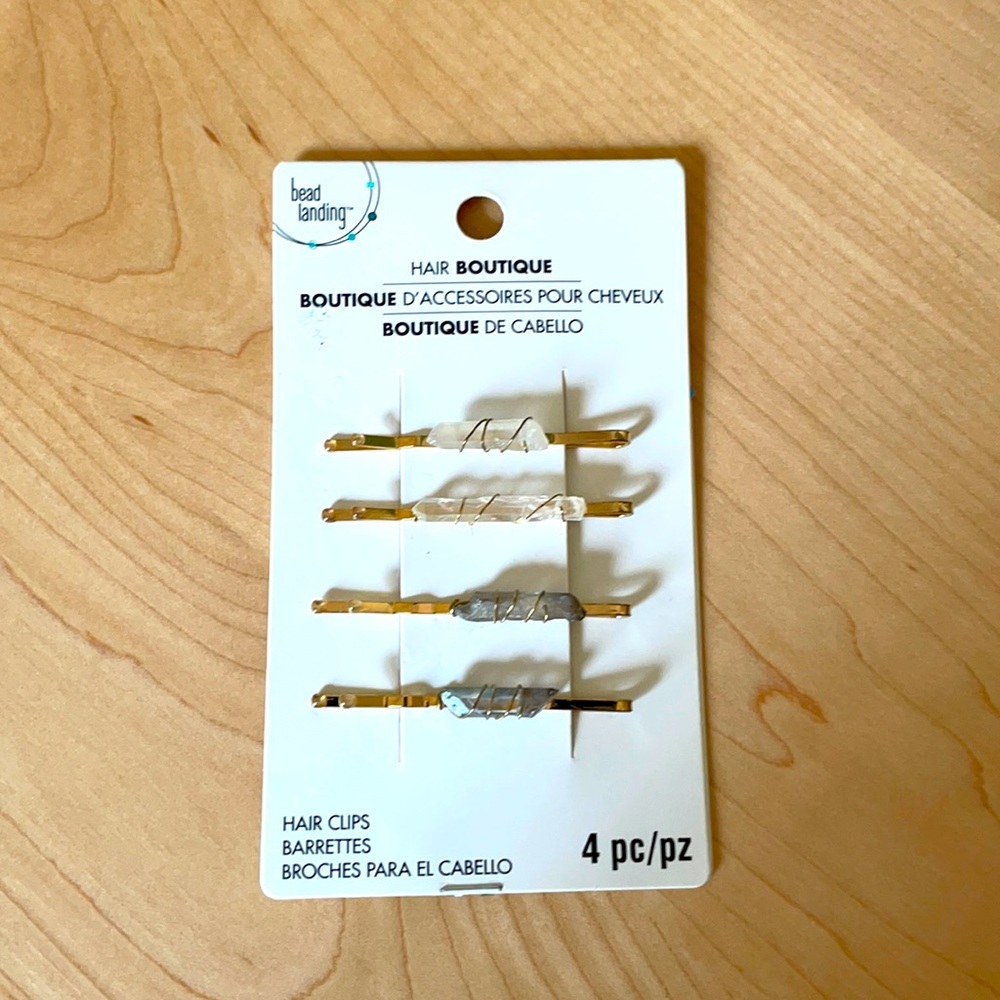Crystal Hair Clips